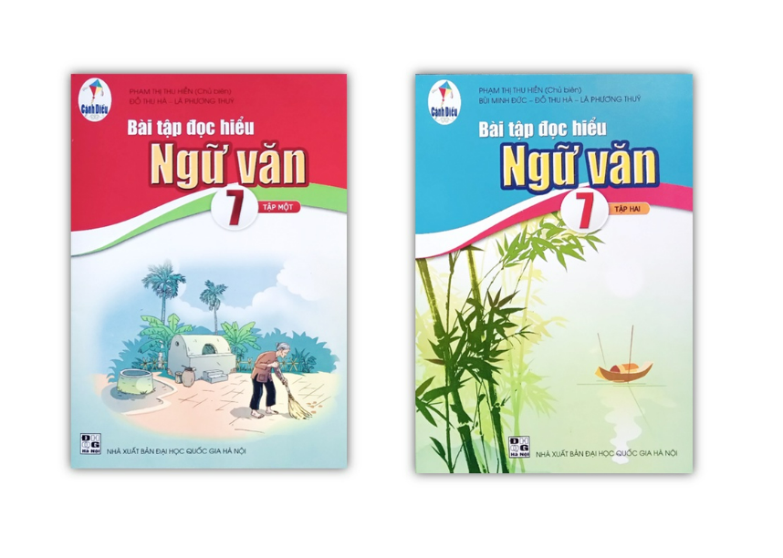 Sách - Combo Bài tập đọc hiểu Ngữ văn 7 - tập 1 + 2