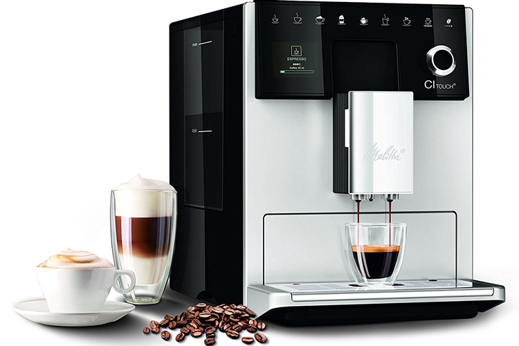 Máy Pha Cà Phê Tự Động Melitta Ci Touch - Bạc - Hàng nhập khẩu