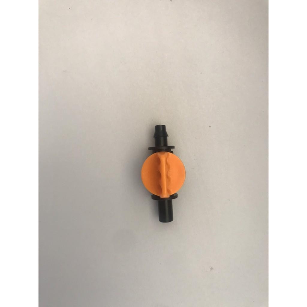 Van khóa đầu béc tưới cây, phun sương, dùng cho ống 8mm phổ thông giá 1 cái