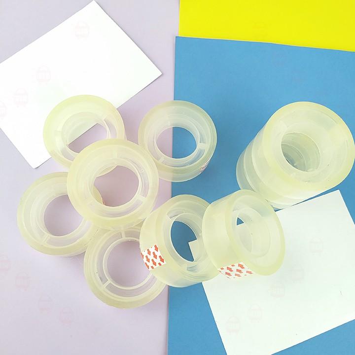 Combo 2 cuộn băng keo trong loại nhỏ
