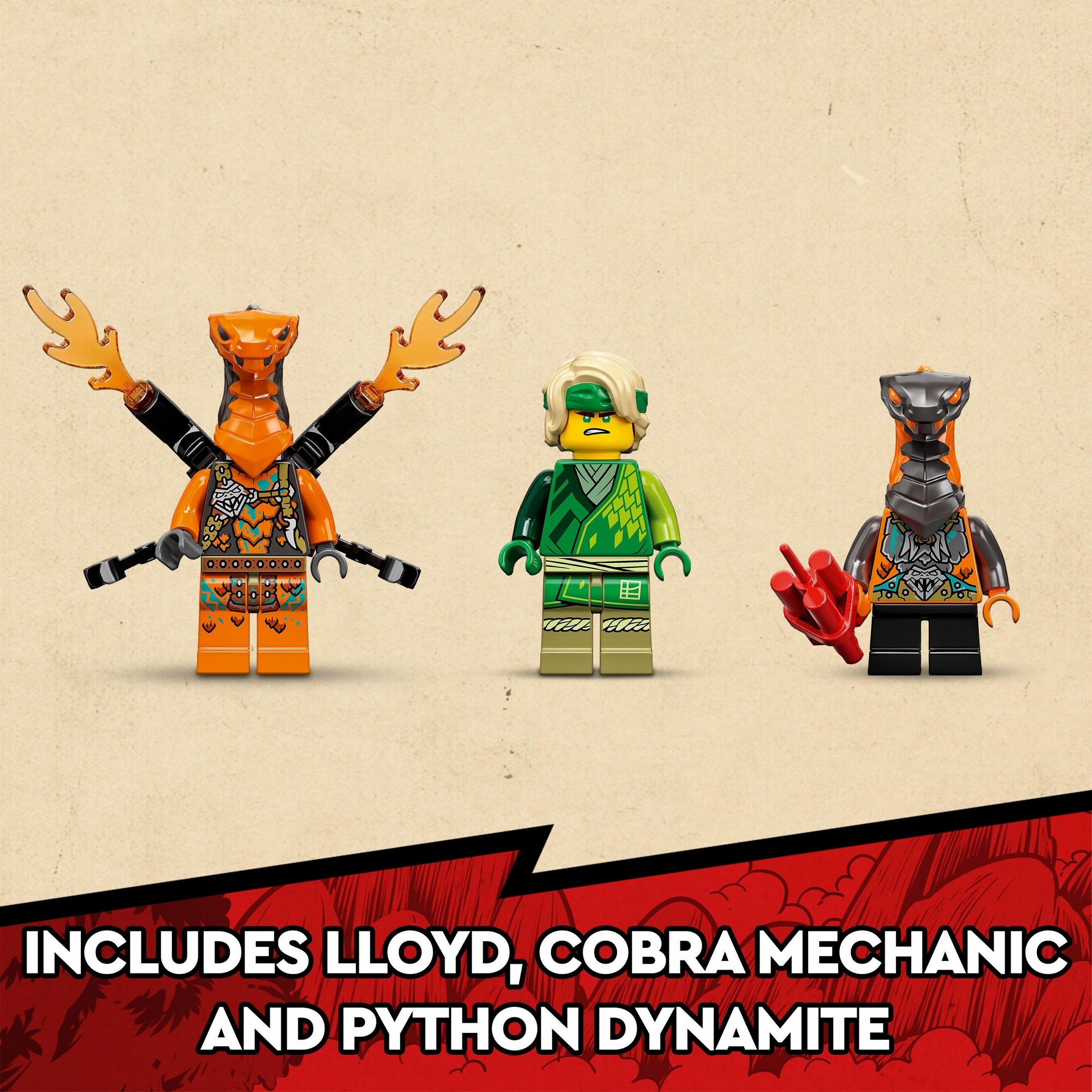 LEGO Ninjago 71763 Xe đua tốc độ của Lloyd