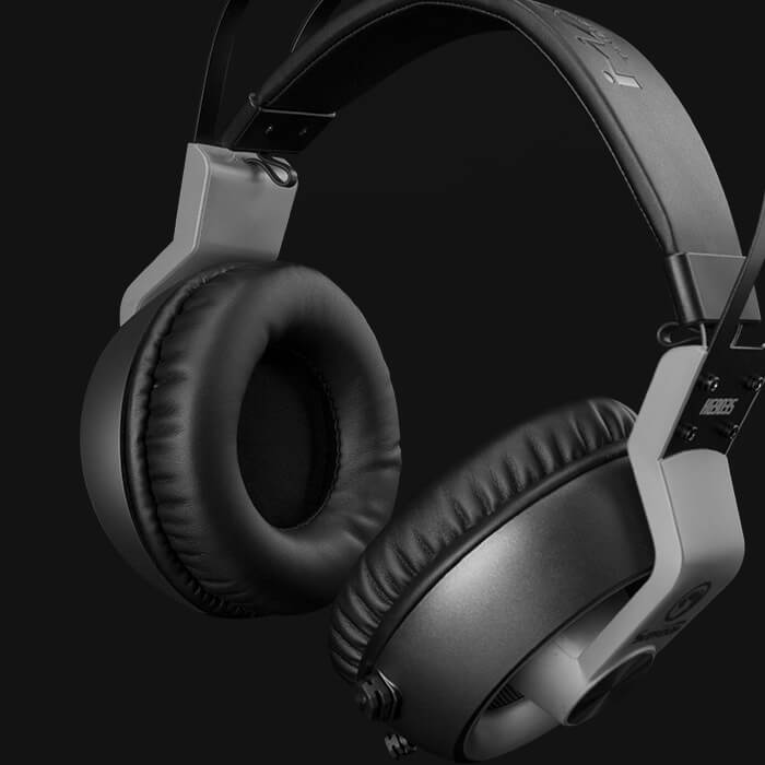 Headphone Marvo HG9035 Xám (USB 7.1) Led - Hàng Chính Hãng