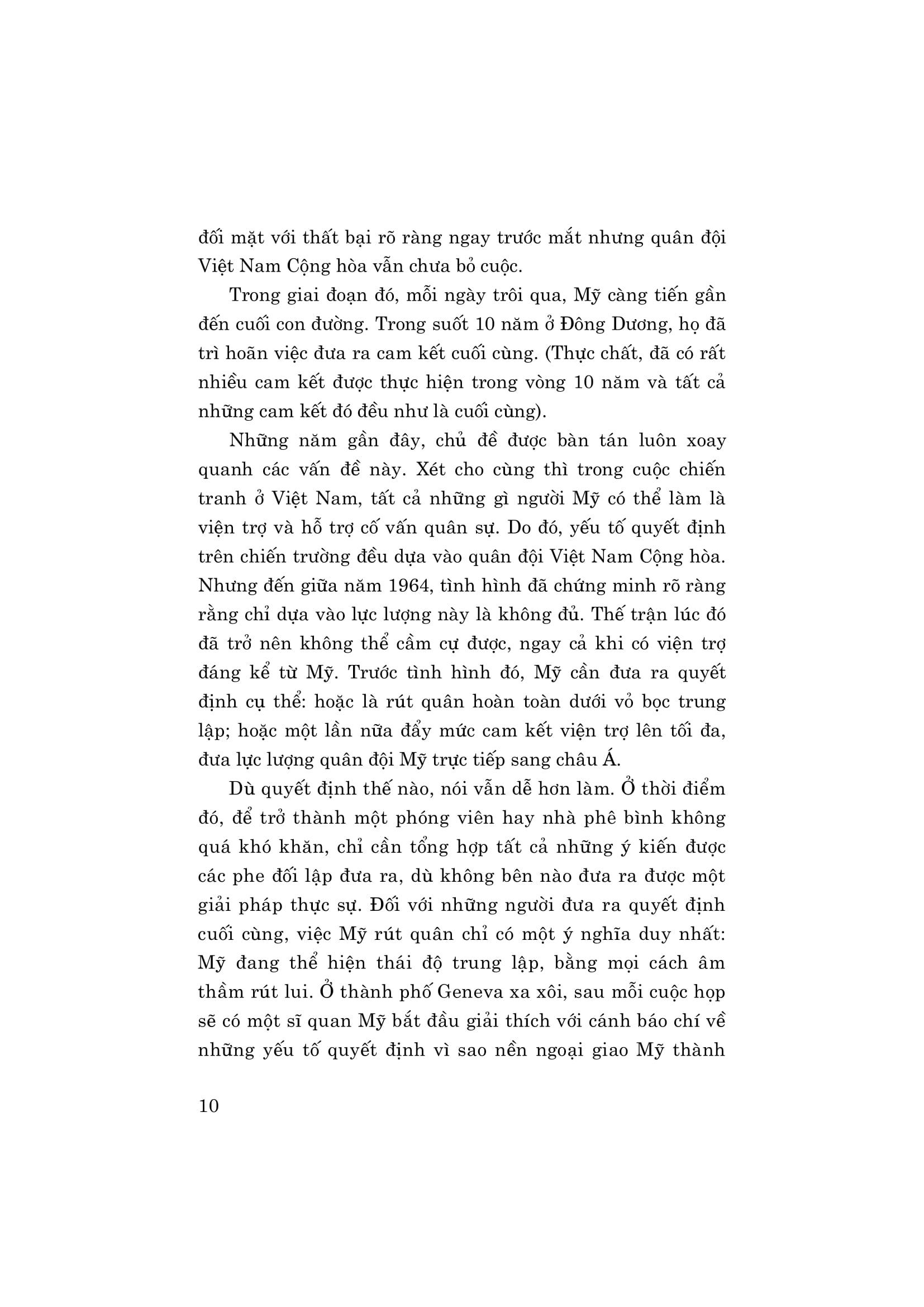 Sách - Quá Trình Phát Triển Và Sụp Đổ Của Chế Độ Ngô Đình Diệm - Ngập Giữa Vũng Lầy