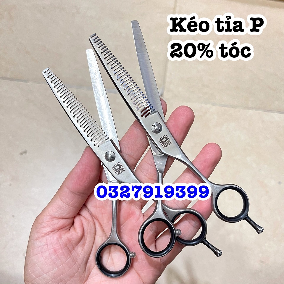 Kéo tỉa P cao cấp- 20% tóc
