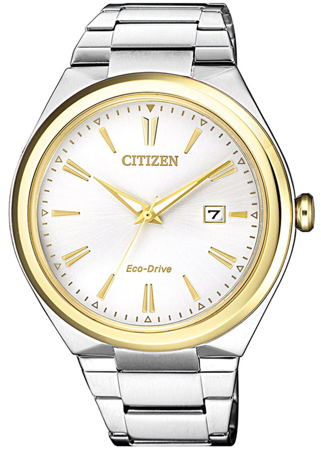 Đồng Hồ Nam Citizen Dây Thép Không Gỉ AW1374-51B - Mặt Trắng