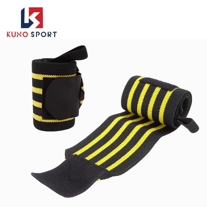 Băng quấn cổ tay KUNOSPORT bảo vệ trật khớp tay thể thao, băng quấn cổ tay xỏ ngón - KN16