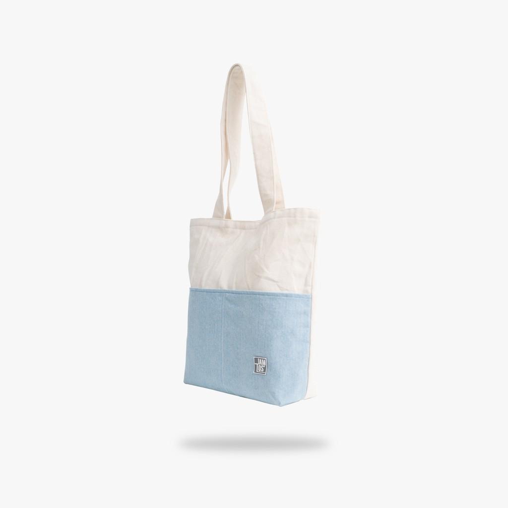 Túi tote thời trang vải canvas Jeans Tote Jamlos