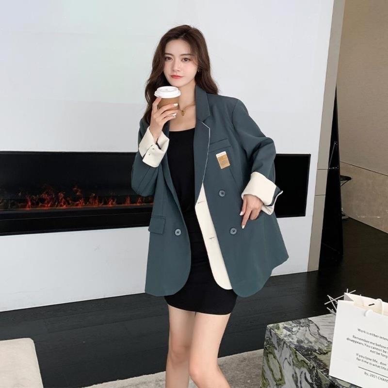 Áo Khoác Blazer nữ Form Suông phong cách hàn quốc mẫu mới đẹp mã RB03