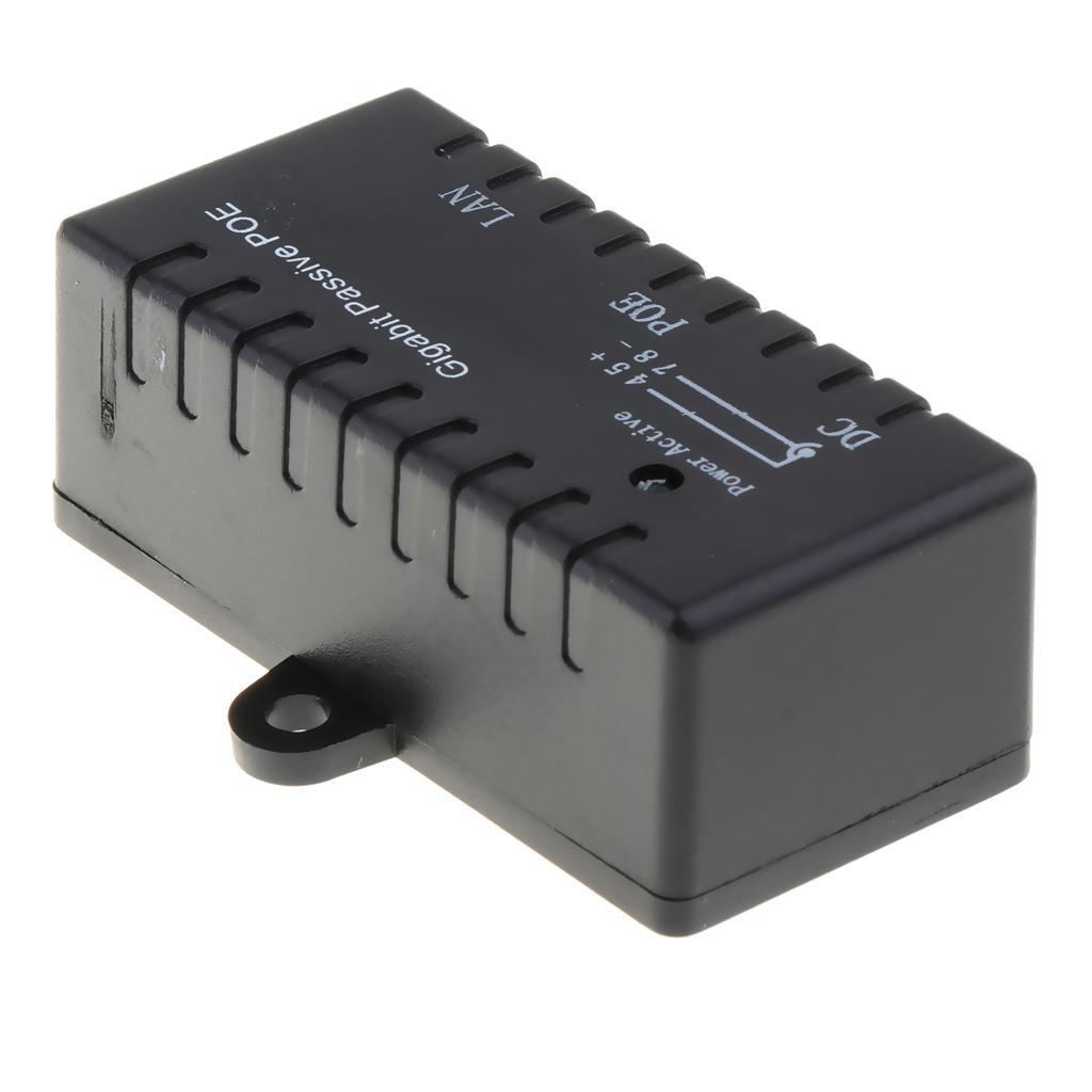 Gigabit Passive Poe Injector Accs Power Over Ethernet Adapter Wireless LAN