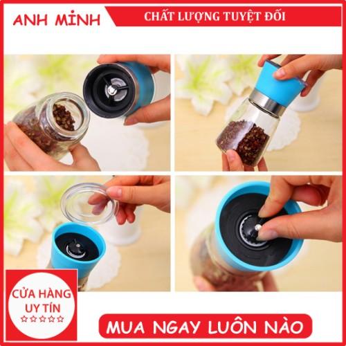 Bình Lọ Xay Tiêu Cầm Tay Tiện Dụng