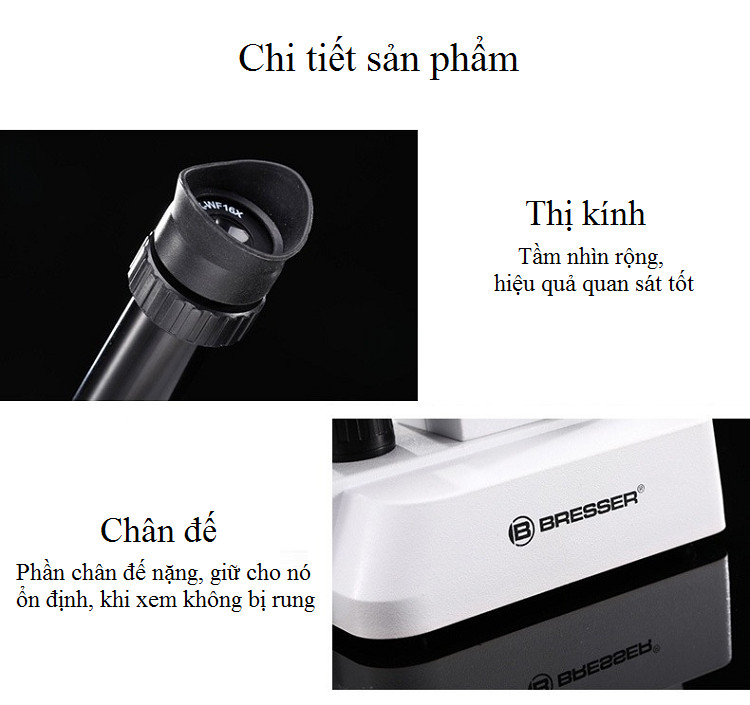 Kính hiển vi sinh học 40X - 640X 88-56000 - Hàng nhập khẩu