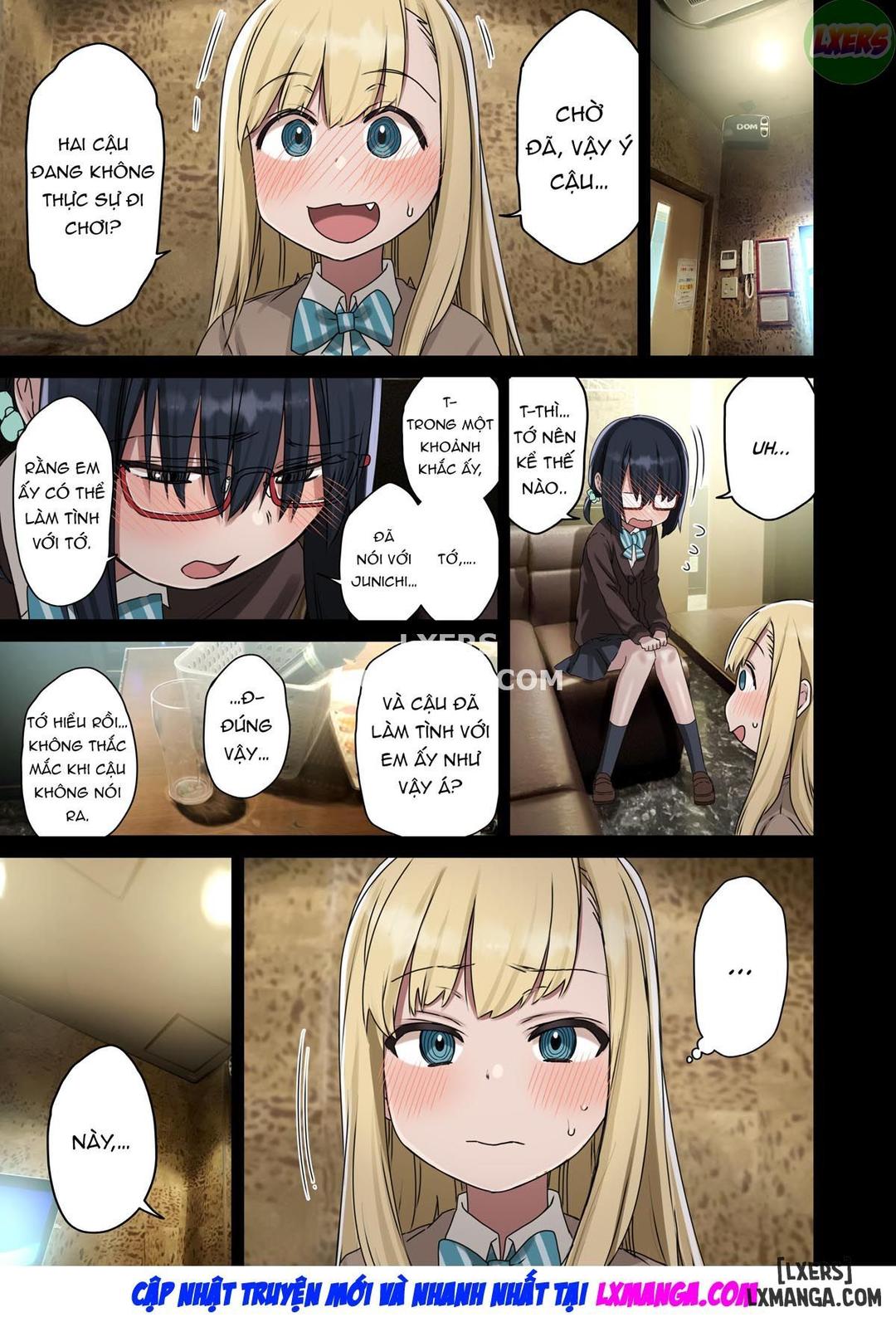 bí mật hư hỏng của tôi với tiền bối chapter 3 4