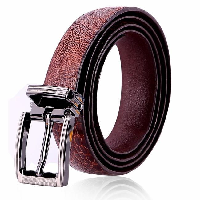 Dây thắt lưng nữ da đà điểu Huy Hoàng 2,5P trơn màu đen, nâu đất, nâu đỏ, vàng bò HT5411-12-15-16