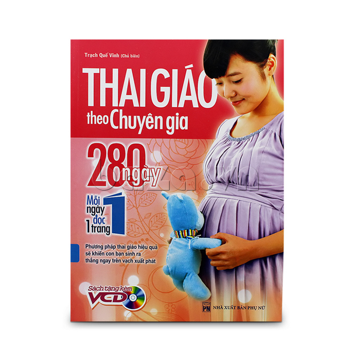 Sách - Thai Giáo Theo Chuyên Gia - 280 Ngày, Mỗi Ngày Đọc 1 Trang - Tái Bản (Minh Long Books)