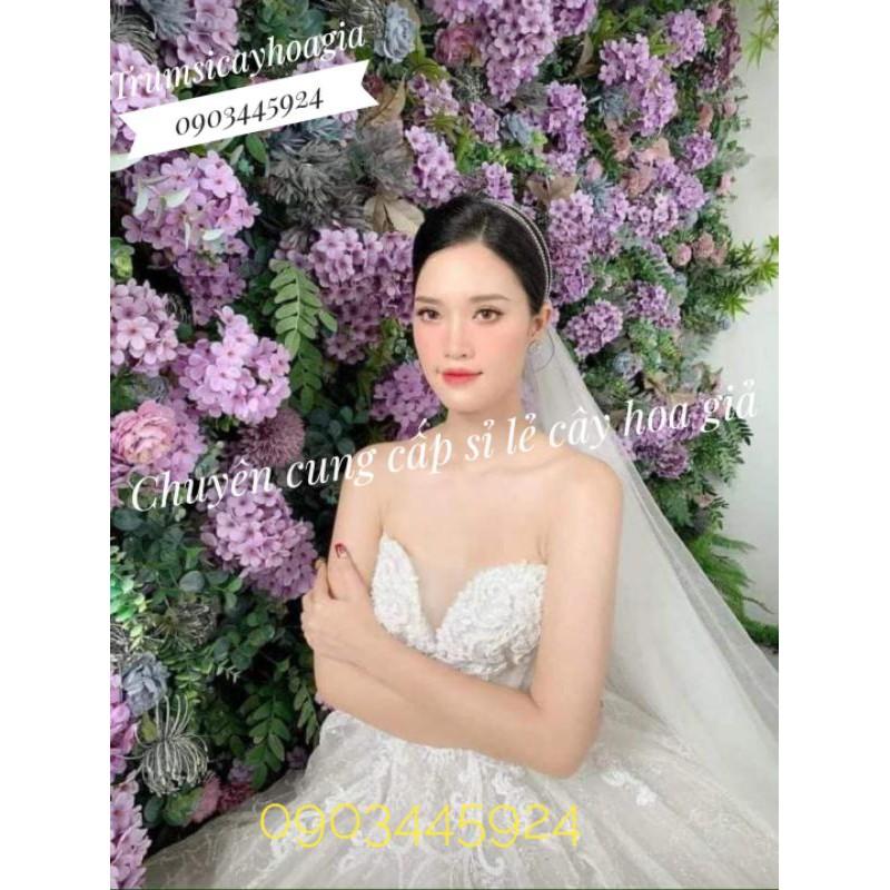 Cành Tú Cầu trang trí sự kiện cao 90cm- Hoa giả