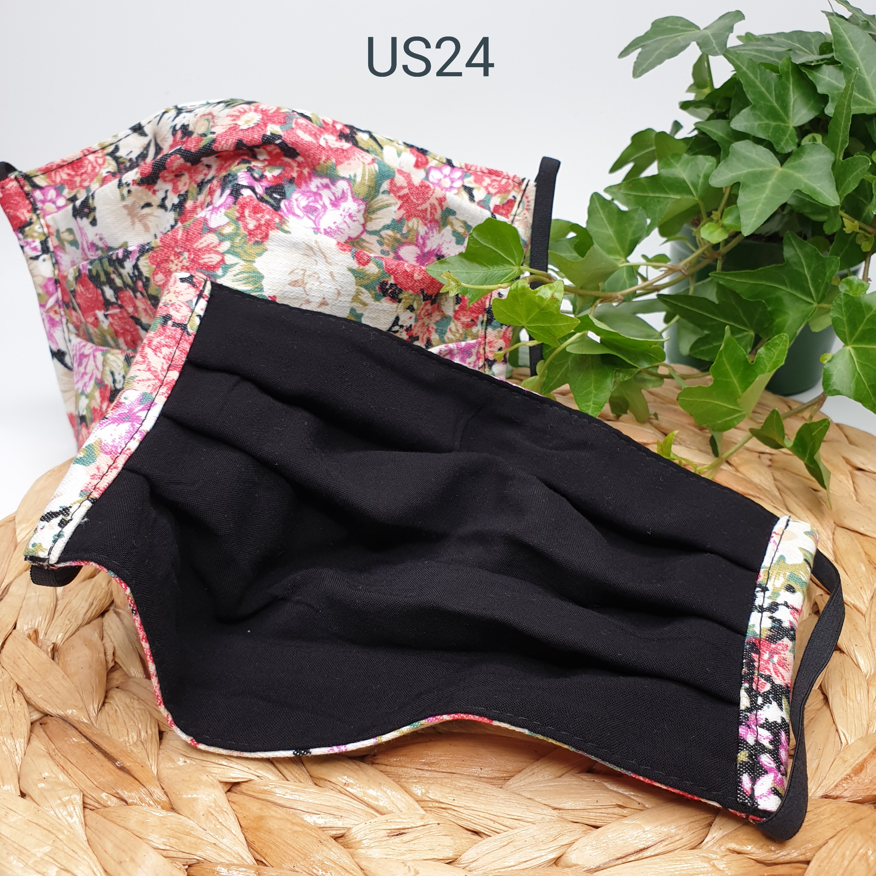 Khẩu trang Unisex họa tiết hoa US24