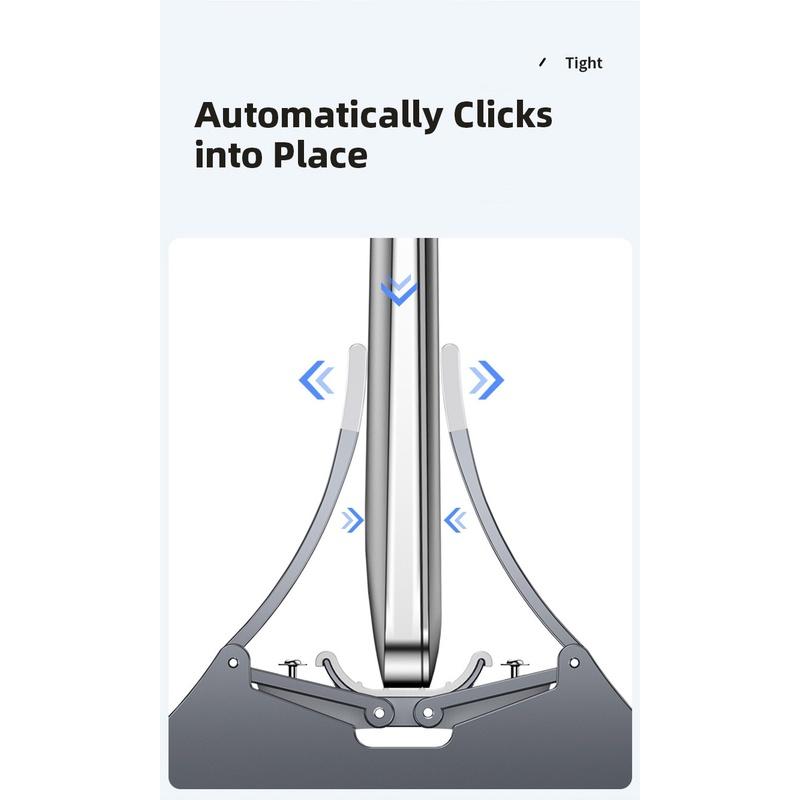 Chân đế thẳng đứng laptop tản nhiệt chống trượt silicon đa năng giá đỡ đế trọng lực thích hợp cho laptop, máy tính bảng