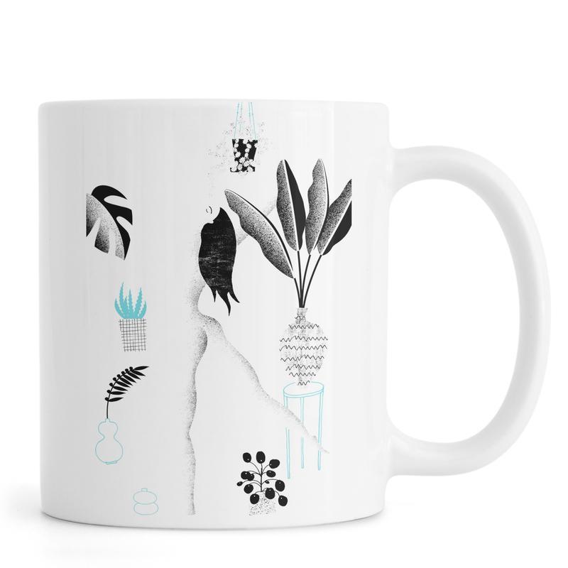 Ly Cốc Sứ Cao Cấp hình Me And The Plants