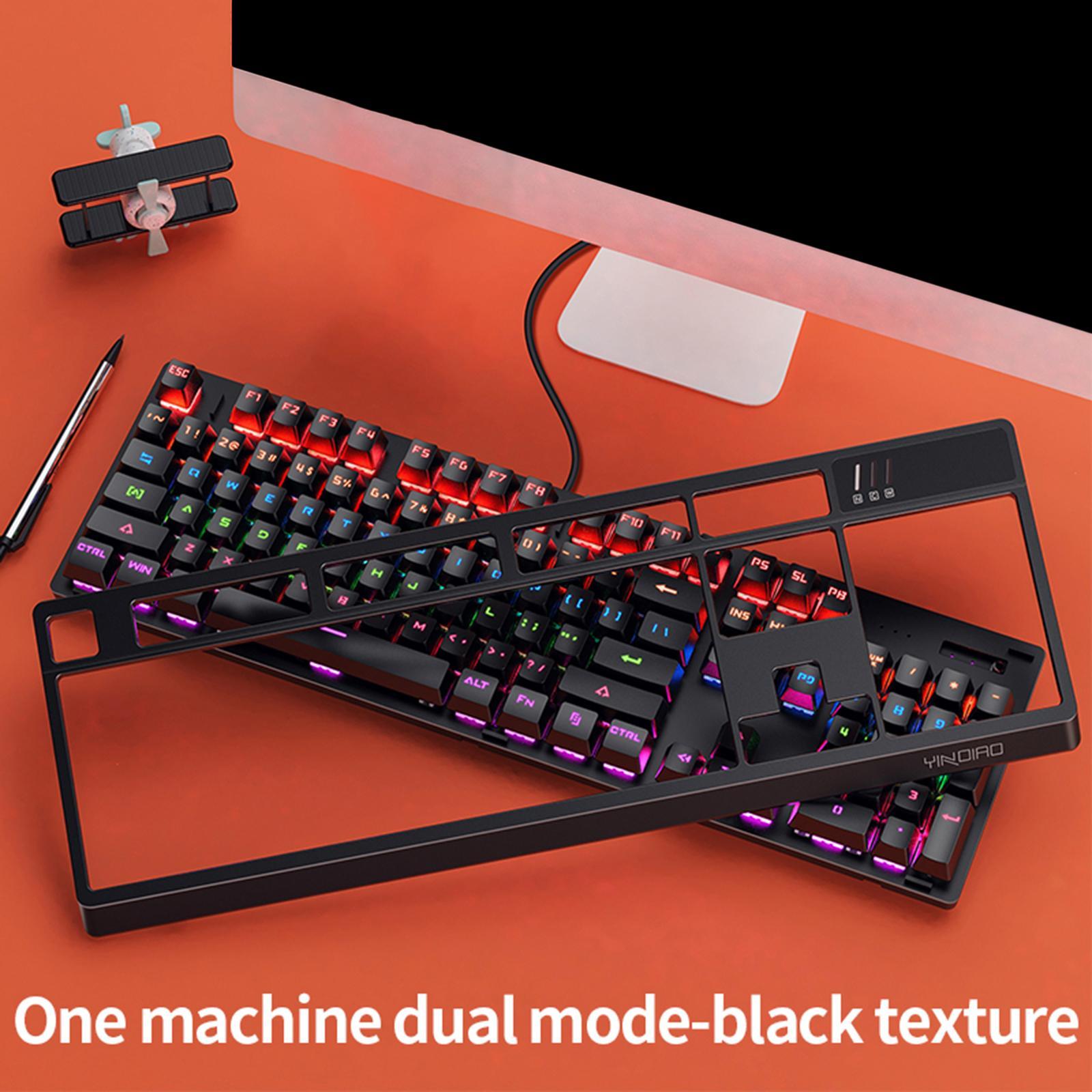 Wired Detachable Panel for Gaming Computer Desktop