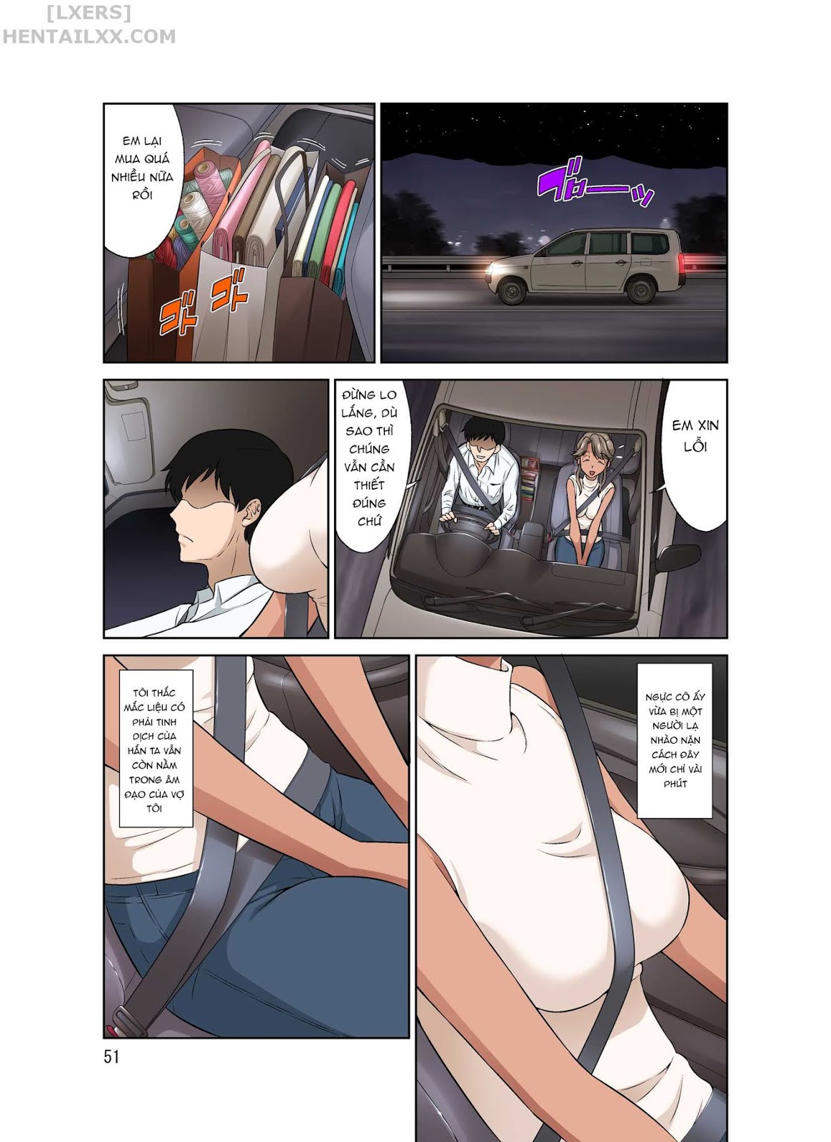 tôi đi công tác, còn vợ tôi thì ntr chapter 0 51