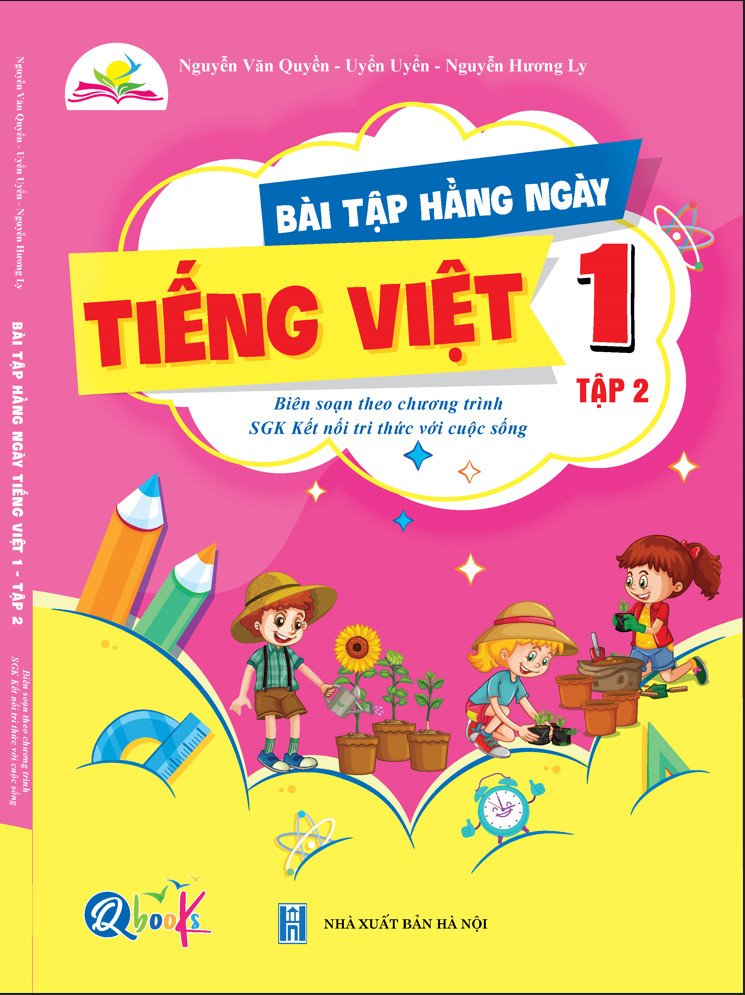 Combo Bài Tập Hằng Ngày Toán và Tiếng Việt Lớp 1 - kì 2 - Kết nối tri thức với cuộc sống (2 quyển)