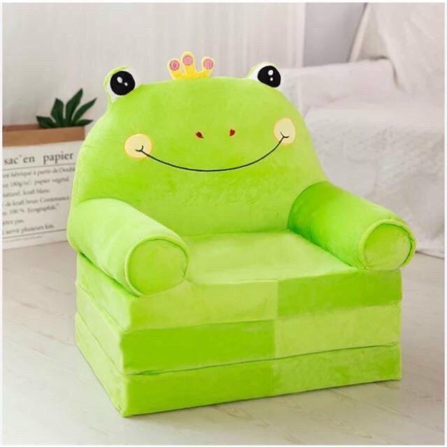 Ghế Sofa Giường - Ghế Lười HÌnh Thú Tựa Bông Cao Cấp Cho Bé
