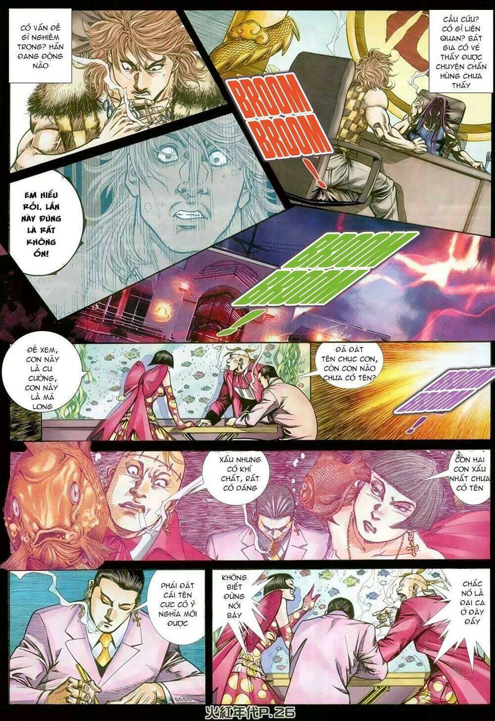 hỏa hồng niên đại hắc cốt đường chapter 136 23