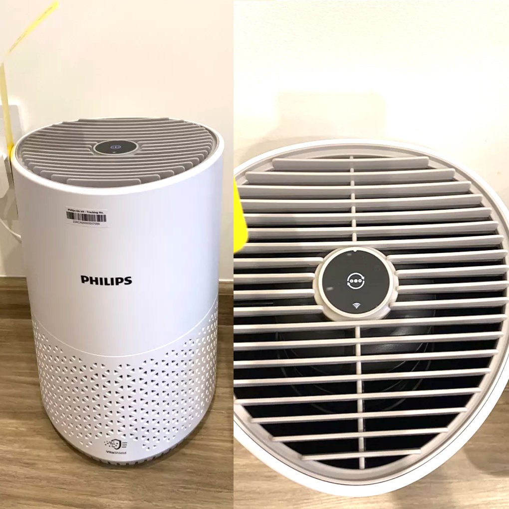 Máy lọc không khí Philips AC0650/10 -Lọc hạt mịn, Nhỏ gọn, Tiết kiệm điện, Dành cho phòng 44m² - Hàng chính hãng