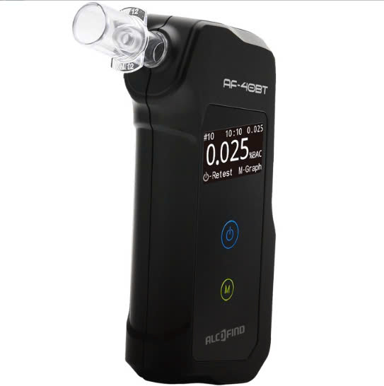 Máy đo nồng độ cồn Hàn Quốc Alcofind AF - 40BT