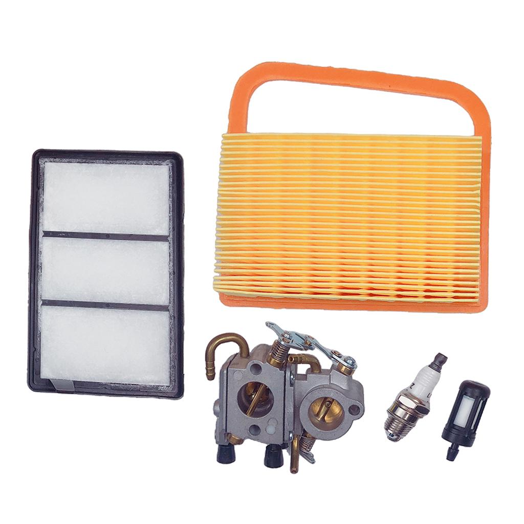 Carburetor for Stihl TS410 TS420 Cut Off Saw Air Filter Spark Plug Tune Up Kit