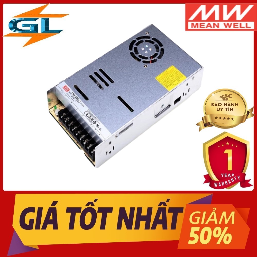 Nguồn tổ ong LRS-600-24 Meanwell Hàng nhập khẩu