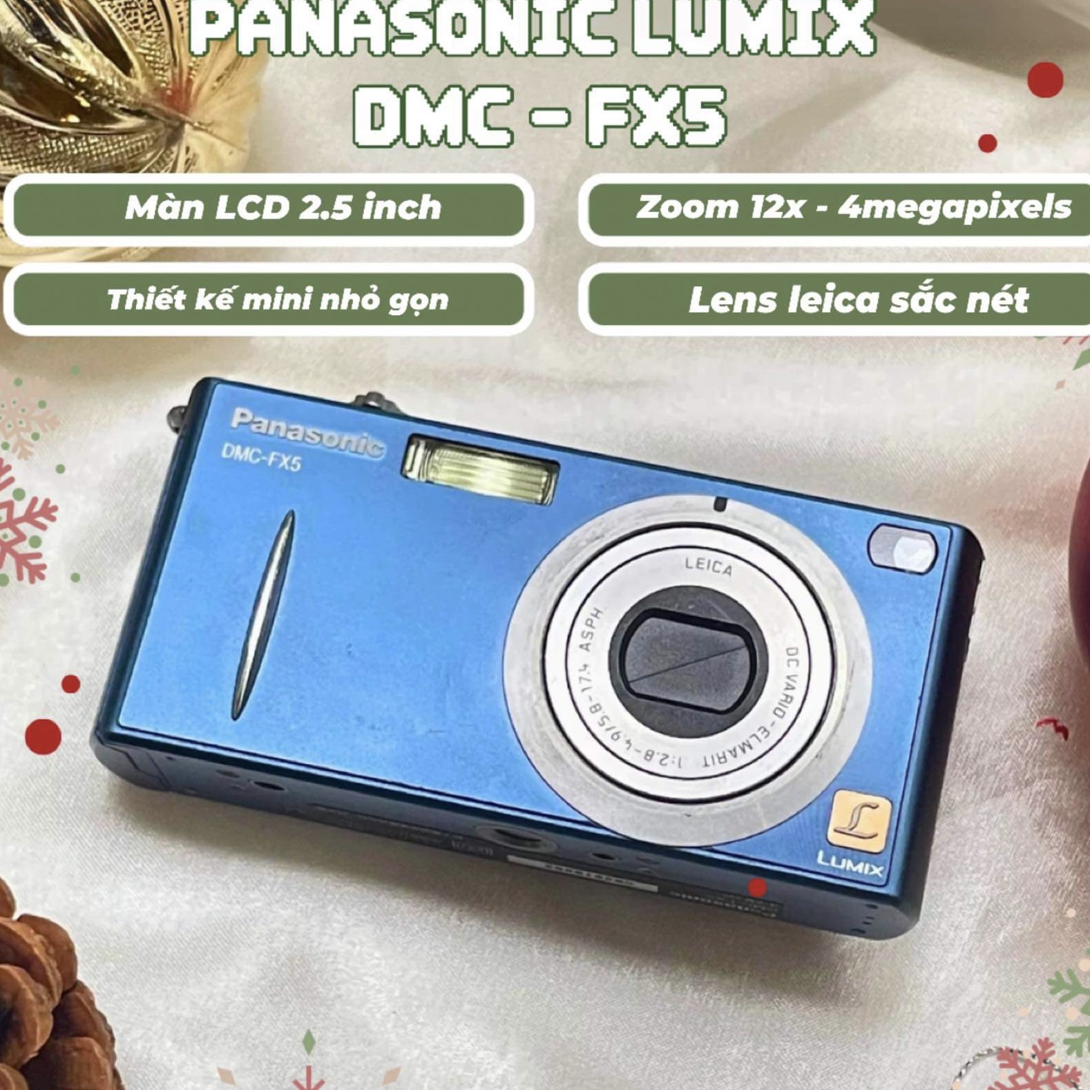 Máy ảnh digital Lumix DMC-Fx5