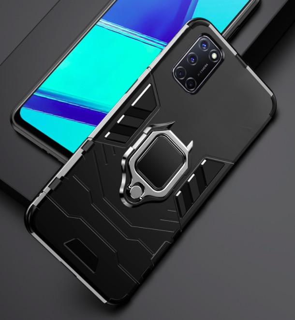 Ốp lưng chống sốc kèm iring cho OPPO A52
