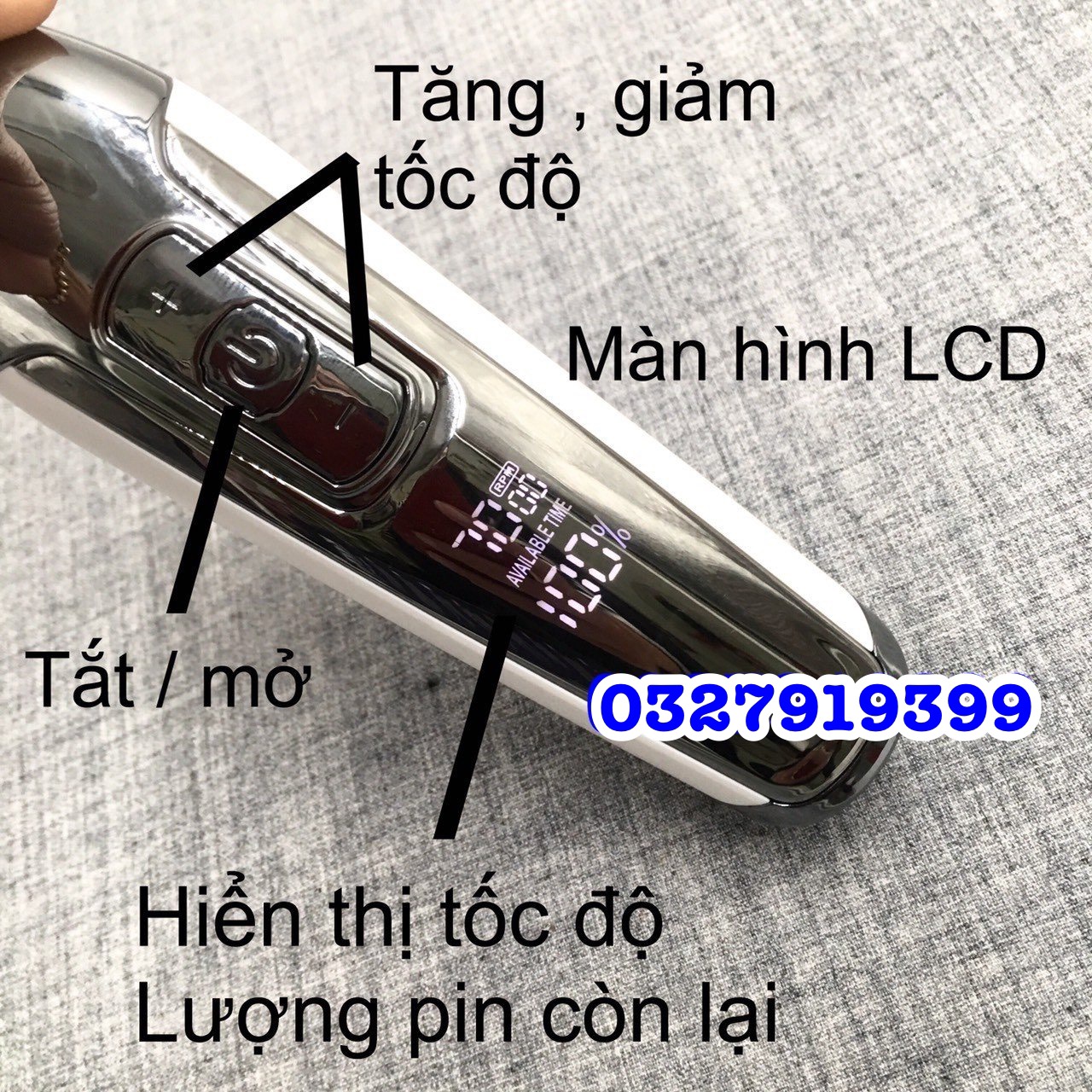 Tông đơ chấn viền cao cấp 5027 mài chuốt