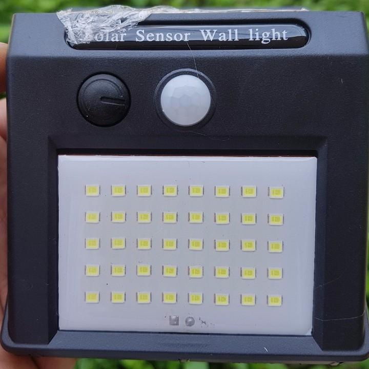 Bóng đèn LED năng lượng mặt trời - Tự động - 40 chip LED - 3 chế độ sáng