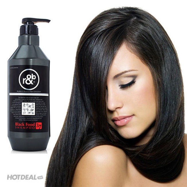 Dầu gội dinh dưỡng R&amp;B Black Food Shampoo 1500ml