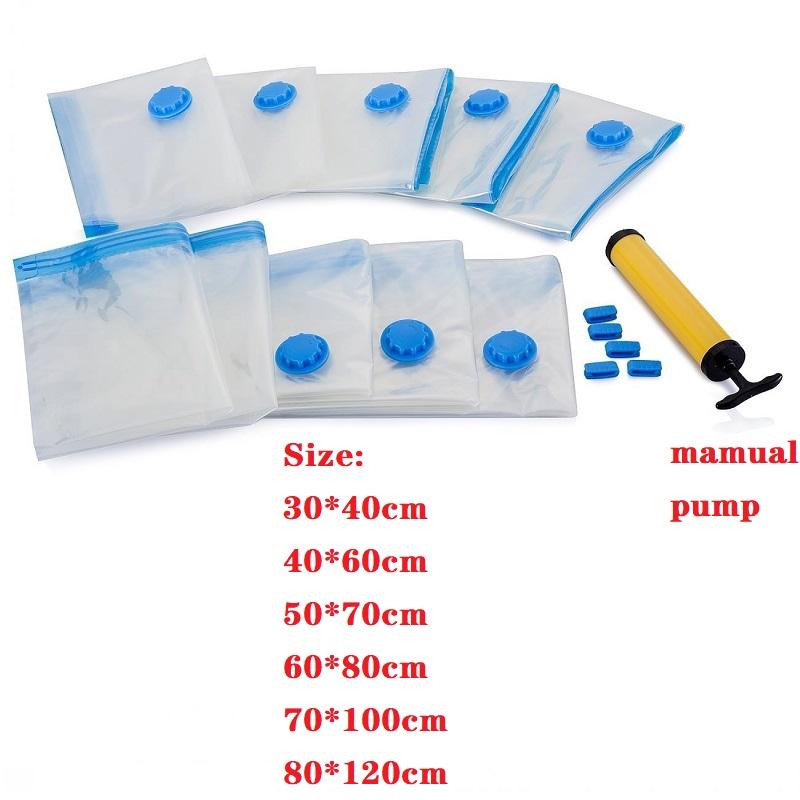 Túi Đựng Quần Áo Hút Chân Không Giúp Tiết Kiệm Không Gian