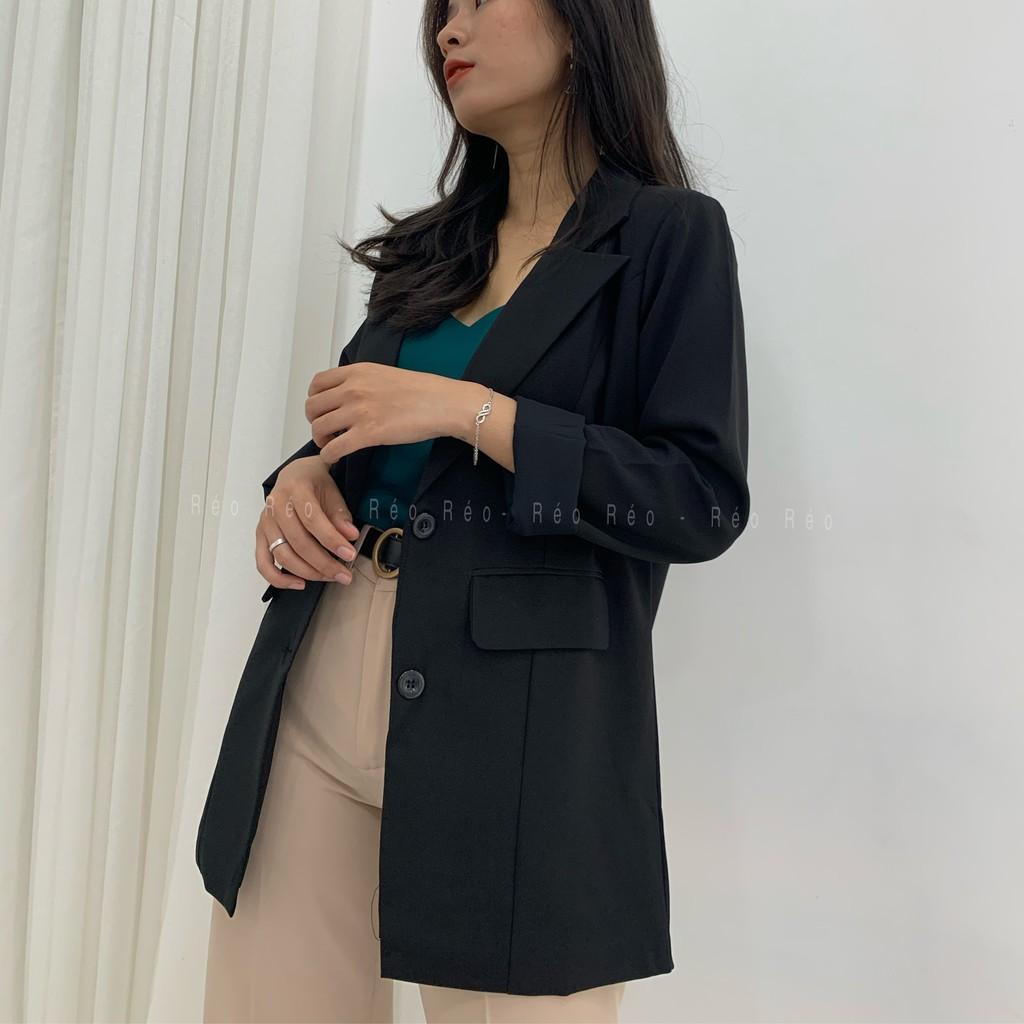 Áo blazer 2 lớp trẻ trung, Sang Trọng, Chất dày dặn, đa phong cách, kết hợp Jeans, short, Đầm váy vô cùng dễ dàng