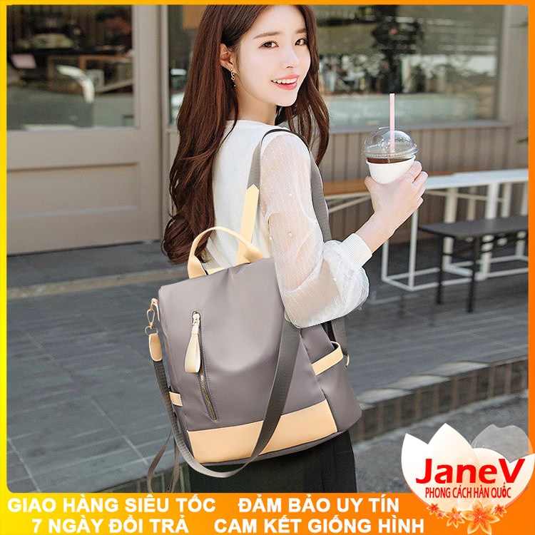 Balo Nữ Thời Trang Vải Oxford Cao Cấp Phong Cách Hàn Quốc TVNN350