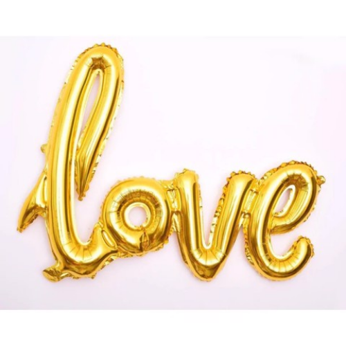 Bong bóng chữ love size nhỏ love letter hpni62