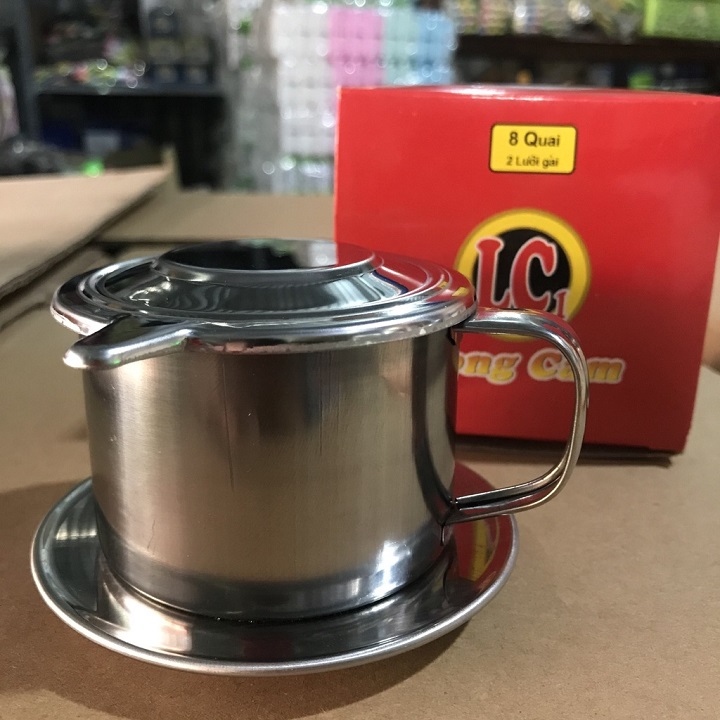 Phin pha cafe inox cao cấp không gỉ loại dày