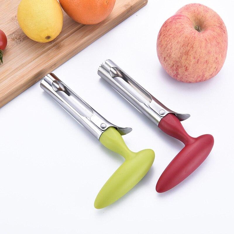 Core Remover Kitchen Tools Gadgets Open Close Type Stainless Steel Apple Core Remover Multi Purpose Fruit Core Extractor