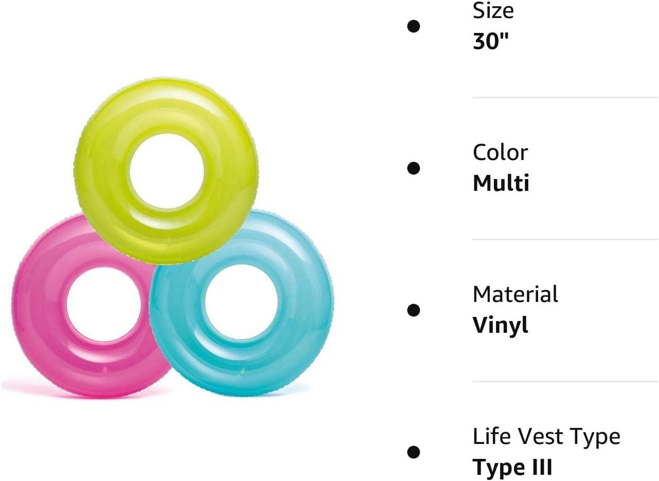 Nhẫn bơi ba màu, người lớn, tuổi teen, nhiều màu