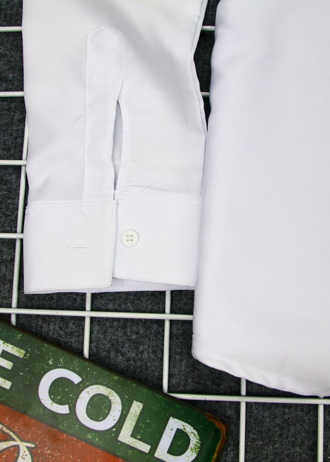Áo sơ mi unisex soái ca quốc dân a399 sơ mi nam nữ trắng muidoi