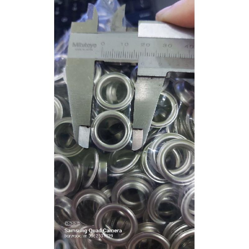 Khoen ore 12mm Khoen mắt cáo 12ly Thau không gỉ Khuy mắt cáo bấm vải Túi 100 cái Phụ liệu may mặc