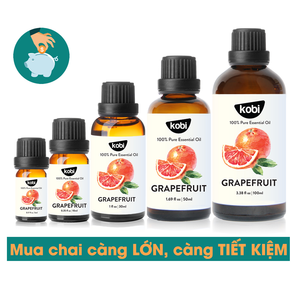 Tinh Dầu Bưởi Xịt Tóc Kobi , Giúp Kích Thích Mọc Tóc, Hỗ Trợ Trị Rụng Tóc, Chăm Sóc Tóc Chắc Khỏe (30ml)