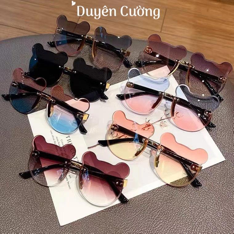 Kính mát chống tia UV hình tai gấu, hình con vật dễ thương thời trang cho bé giá rẻ SHOPDUYENCUONG