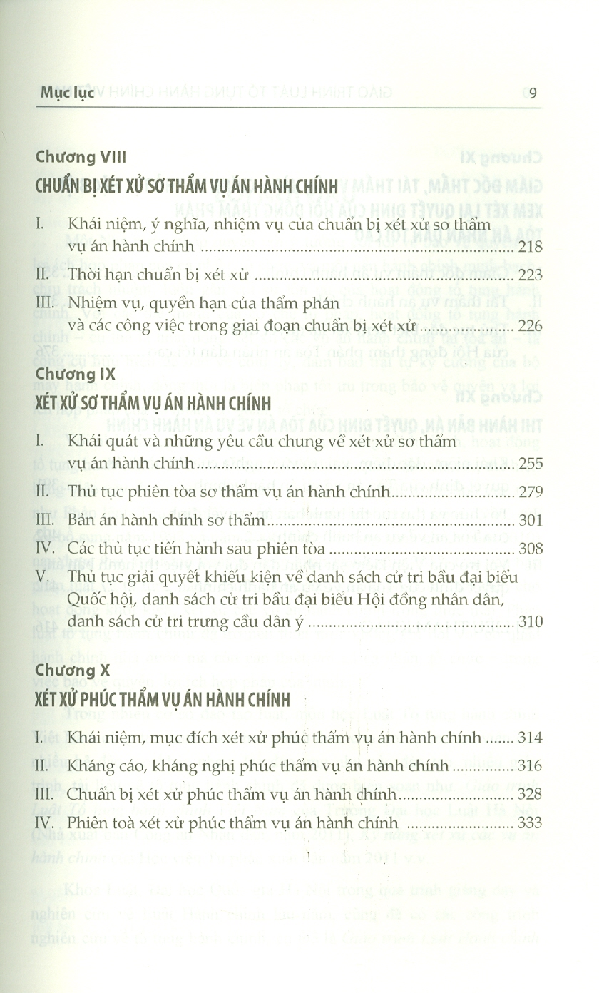 Giáo Trình Luật Tố Tụng Hành Chính Việt Nam - GS. TS. Phạm Hồng Thái, PGS.TS. Bùi Tiến Đạt - Tái bản lần thứ nhất -