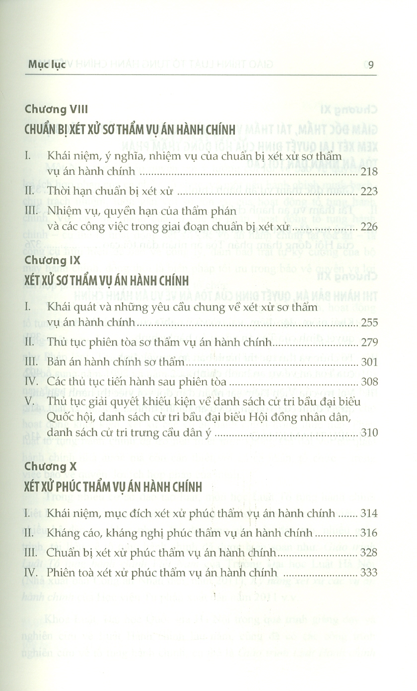 Giáo Trình Luật Tố Tụng Hành Chính Việt Nam - GS. TS. Phạm Hồng Thái, PGS.TS. Bùi Tiến Đạt (Đồng chủ biên) - Tái bản lần thứ nhất - (Bìa mềm)