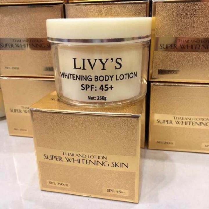 KEM BODY DƯỠNG TRẮNG DA TOÀN THÂN LIVY  SPF 45+